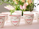 Mama White og mom white latte cup fra GreenGate - Tinashjem
